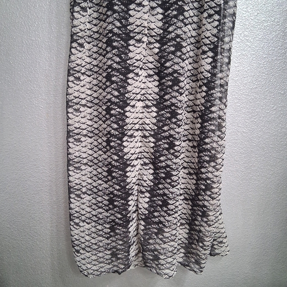 NWT Cassee's Sleeveless Snake Print Maxi Dress    Size 3 - Picture 9 of 14